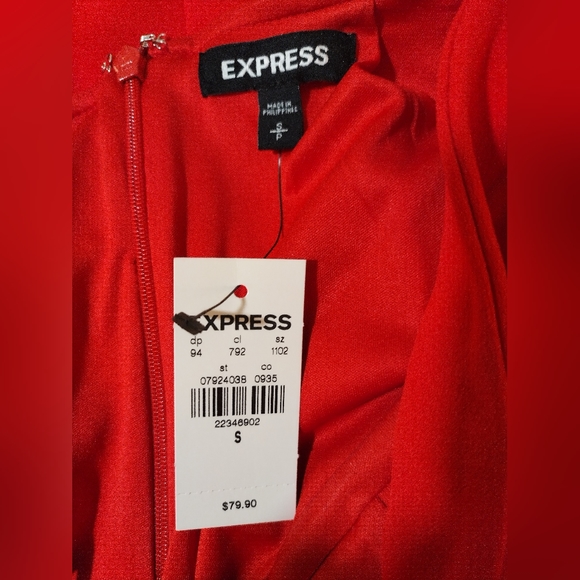 Express Red Dress NWT - Picture 2 of 7